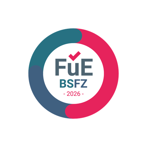 BSFZ-Siegel 2026 - von der Bescheinigungsstelle Forschungszulage als Forschung und Entwicklung anerkannt